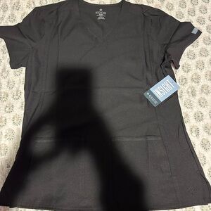 Med Couture Insight Black Scrub Set